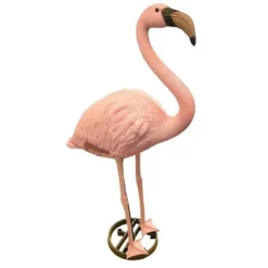 Dekorativ Trädgårdsfigur Ubbink Harts Rosa flamingo