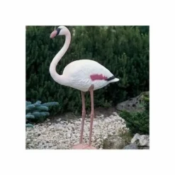 Dekorativ Trädgårdsfigur Ubbink Harts Rosa flamingo