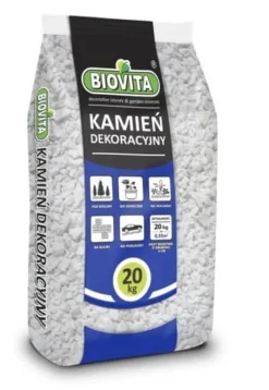 Dekorativa stenflisor vita 8-16 mm 20 kg