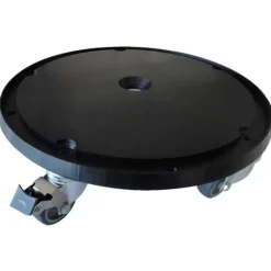 Denox Bas Med Hjul För Skopa 50-70-95 Svart