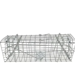 Djurfälla 2 dörrar hopfällbar 31 x 11 x 11 cm