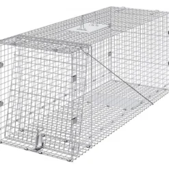 Djurfälla, 106,7x40,6x45,7 cm, Human, Galvaniserat järn