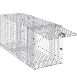 Djurfälla, 106,7x40,6x45,7 cm, Human, Galvaniserat järn