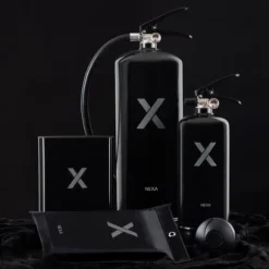 DLSA-866/LL Optisk brandvarnare med inbyggt batteri 10år Svart