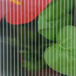 Drivbänk i trä 90x52x49,5 cm, ljusgenomsläppligt lock, vintertålig – grå