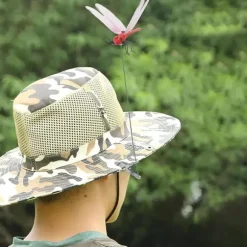 3D-Trollsländeklämmor Dragonfly Clip– Dekoration till Trädgård & Balkong 12 st