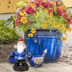 Dubbel långfinger Harts trädgårdstomte - Blå