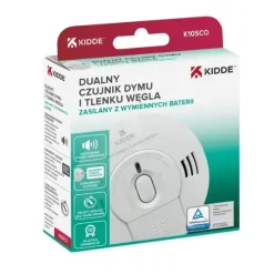 Dubbel rök- och kolmonoxiddetektor K10SCO