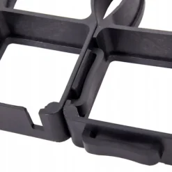 ECO trädgårdsspaljé, parkering, uppfart, 50x50x3cm, 10 st. GEOKRATA, svart