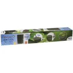 EDA - Flexibel och hopfällbar vattenuppsamlare 500 L - med nätfilter + 2 kranar - Väderbeständig - Ø 80 x H.98 cm