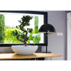 EDA Graphit tvättställskruka Ø59cm - Kapacitet 39L - Cerused vit