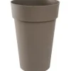 EDA Kruka/Hög Vas TOSCANE - 67 L - Ø 46 x H 65 cm - Taupe