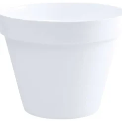 EDA Rund Blomkruka Toscana - Ø 60 x H 47 cm - 76 L - Vit