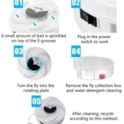 EFUTURE anti-fluga elektrisk tyst