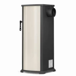 EKONOMIK LUX Vedspis - Enkel Underhåll, 6,6 kW Uppvärmning, Stilfull Design