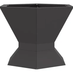 Eldstad Svart 50 x 50 x 40 cm Stål