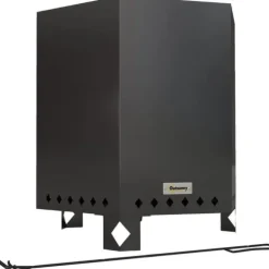 Eldstad, 45x38,8x46,5 cm, Svart