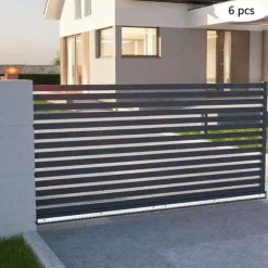 Elektrisk Automatisk Skjutgrindöppnare Kit, Stålmaterial, 1m Längd, 30mm Höjd, 12mm Tjocklek, Dörrmonterad