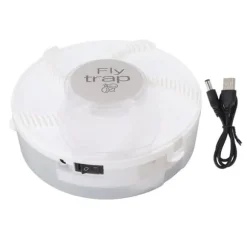 Elektrisk flugfälla Automatisk USB-laddning Tyst löstagbar flugfångare för restaurangkök