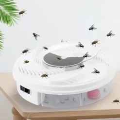 Elektrisk flugfälla för insekter, insektsavvisande, skadedjursavvisande, roterande, icke-giftig med fångst av A188