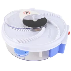 Elektrisk flugfälla USB-laddning Tyst 360° Automatisk flugsnappare för Kök Hotell Restaurang Kantinfamilj