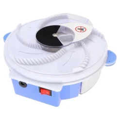 Elektrisk flugfälla USB-laddning Tyst 360° Automatisk flugsnappare för Kök Hotell Restaurang Kantinfamilj