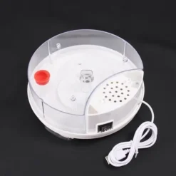 Elektrisk flugfångare - ANTI-INSEKTSLAMPA - USB-laddare - Miljövänlig - Lätt att rengöra - 18x18x7cm