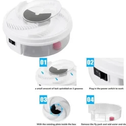 Elektrisk insektsflugfälla Automatisk insektsflugfälla