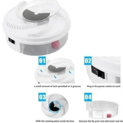 Elektrisk insektsflugfälla Automatisk insektsflugfälla