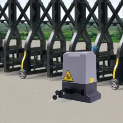 Elektrisk skjutgrindsöppnare, 750 W motorsats, automatisk, tyst gång, fjärrkontroll ingår