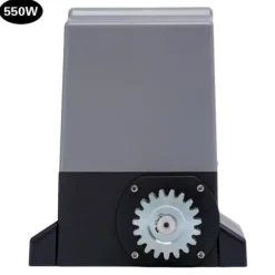 Elektrisk skjutgrindsöppnare - 550 W Motor - 1200 kg Kapacitet - Fjärrkontroll - För Tunga Skjutgrindar - CE-certifierad - Mörkgrå