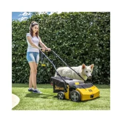 Elektrisk sugborstmaskin för syntetiskt gräs - Garland 502 E-V19 - Rengöring och skräpuppsamling