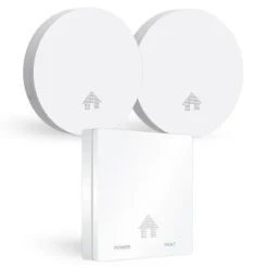 ELRO FF4610 Designer Fire Kit - 2X Slimline rökdetektor & Slimline kolmonoxiddetektor