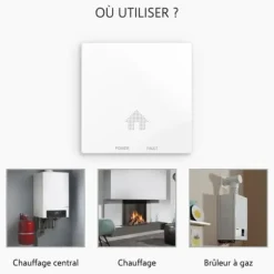 ELRO FF4610 Designer Fire Kit - 2X Slimline rökdetektor & Slimline kolmonoxiddetektor