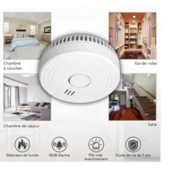 ELRO FS1805 rökdetektor med 5 års batteri och magnet - EN14604 kompatibel - 2 st
