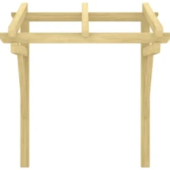 Entrétak 100x100x80 cm impregnerad massiv furu