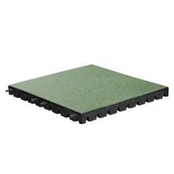 EPDM gummiplatta - Grön - 50x50 cm – 45mm - Inkl. stift