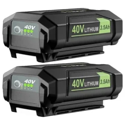 Ersättningsbatteri för Roybi OP40201, 3500mAh, 40V Litium-Ion,2Pack 3500mAh