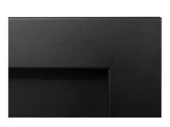 Etanolkamin Bioethanol väggmonterad biospis 65 x 40 x 12 cm matt svart Biopanna miljövänlig biospis