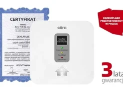 Eura 2-i-1 kolmonoxid- och naturgasdetektor CGD-50A2