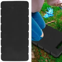 EVA Knäskydd för trädgårdsarbete med handtag (svart)