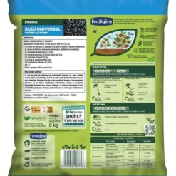 FERTILIGENE FBLEUBIO6 - Universal Blå Gödselmedel 6 kg - Riklig blomning och skörd - Näring i upp till 3 månader - För 240m²