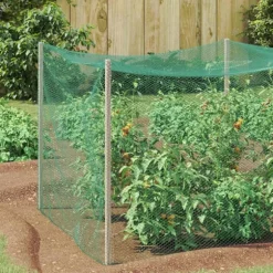 Fågel Skyddsnät Grön 2 x 25 m polyeten