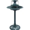 Fågelbad med fontän VIDAXL - Grön - Skulptur/statusfontän - Elektrisk
