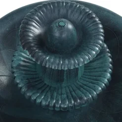 Fågelbad med fontän VIDAXL - Grön - Skulptur/statusfontän - Elektrisk