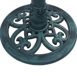 Fågelbad med fontän VIDAXL - Grön - Skulptur/statusfontän - Elektrisk