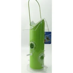 Fågelmatare - TRIXIE - 14 × 25 × 14 cm - Metall - Grön