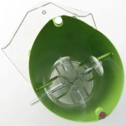 Fågelmatare - TRIXIE - 14 × 25 × 14 cm - Metall - Grön