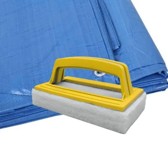 Filter Typ III - Bestway - Lämplig för filterpump 58389 - 6 stycken & WAYS skurborste