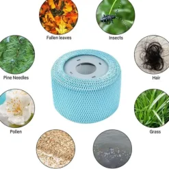 Filterkompatibelt nät, Mspa-filter för hydromassagebadkar, lämplig för alla Mspa-bubbelbadkar (2-pack)